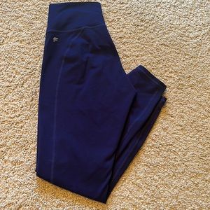 Fabletics Navy Blue 7/8 Powerhold Leggings